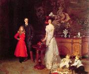 John Singer Sargent Sargent  Familie Sitwell oil painting artist